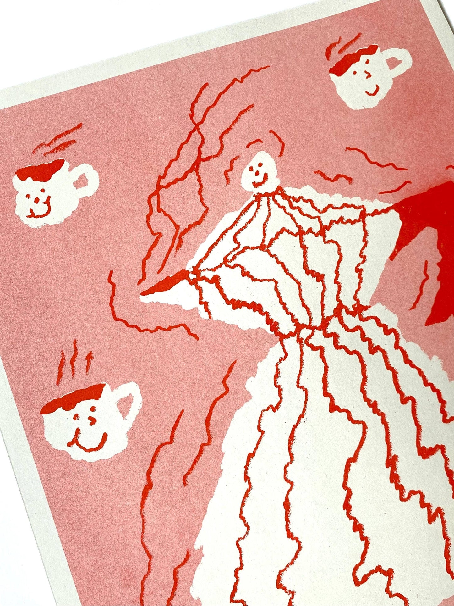 Coffee Shakez riso print (A3)