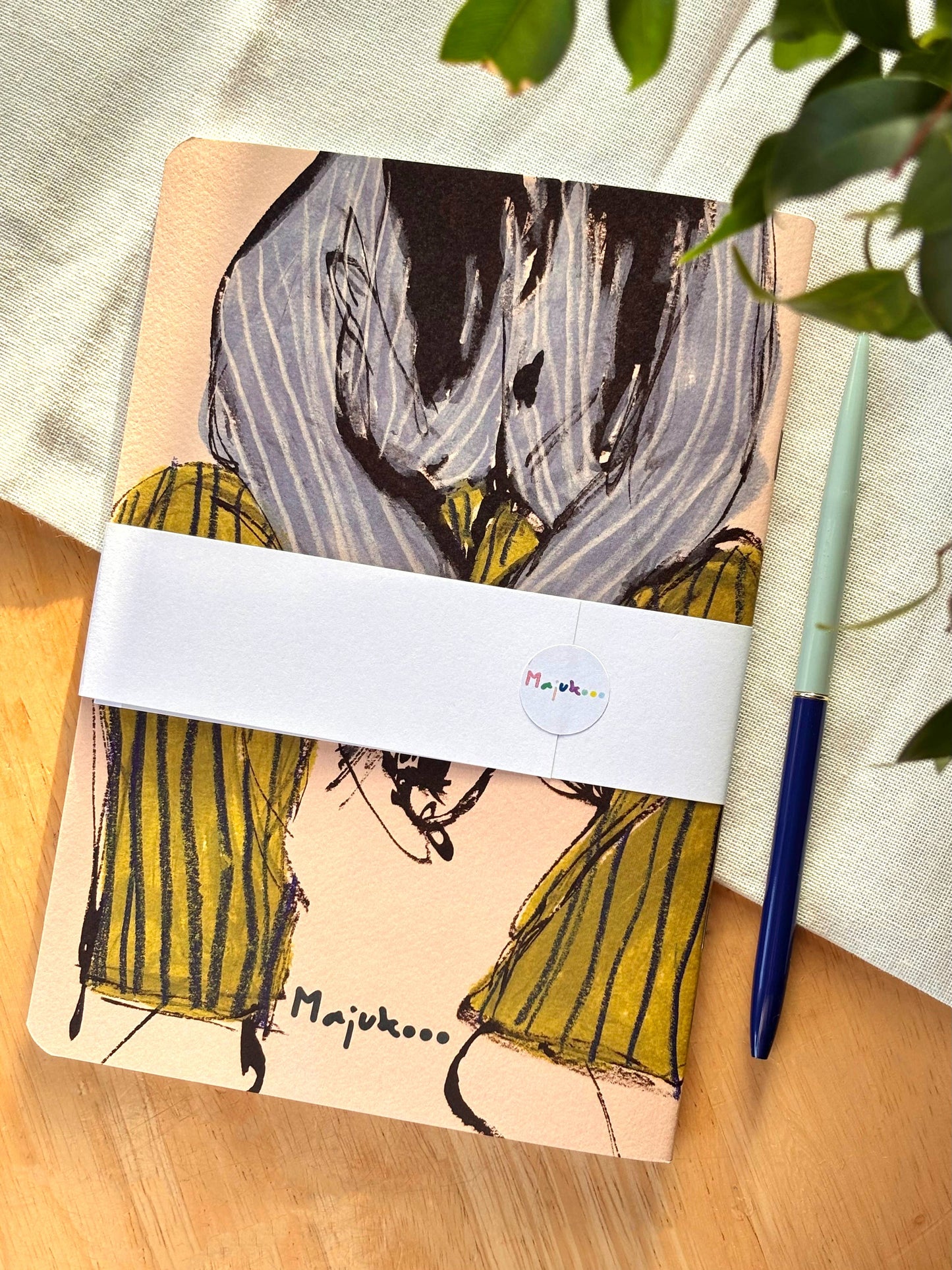 Slow Sunday Morning A5 Softcover Notebook
