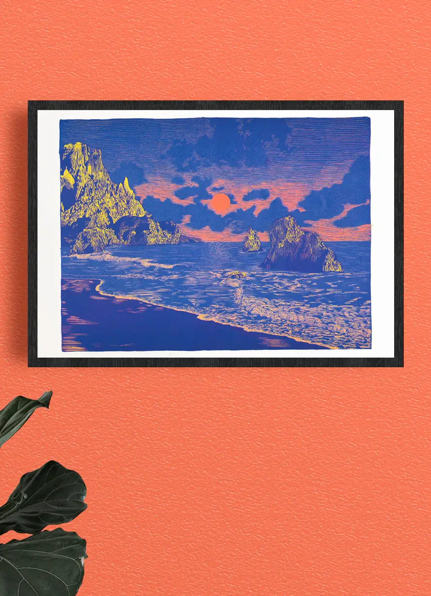 A3 poster - Manon Diemer - Apocalyptic sea