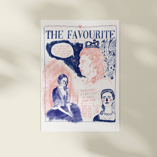 The Favourite a4 print