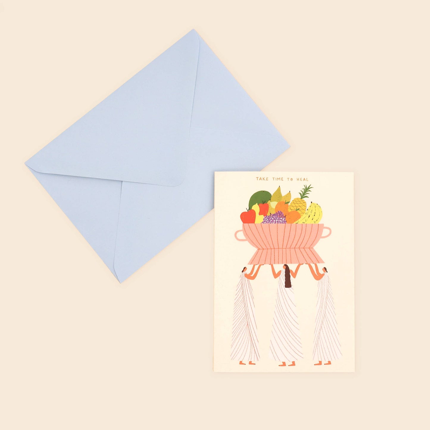 Take Time To Heal Get Well Soon Card