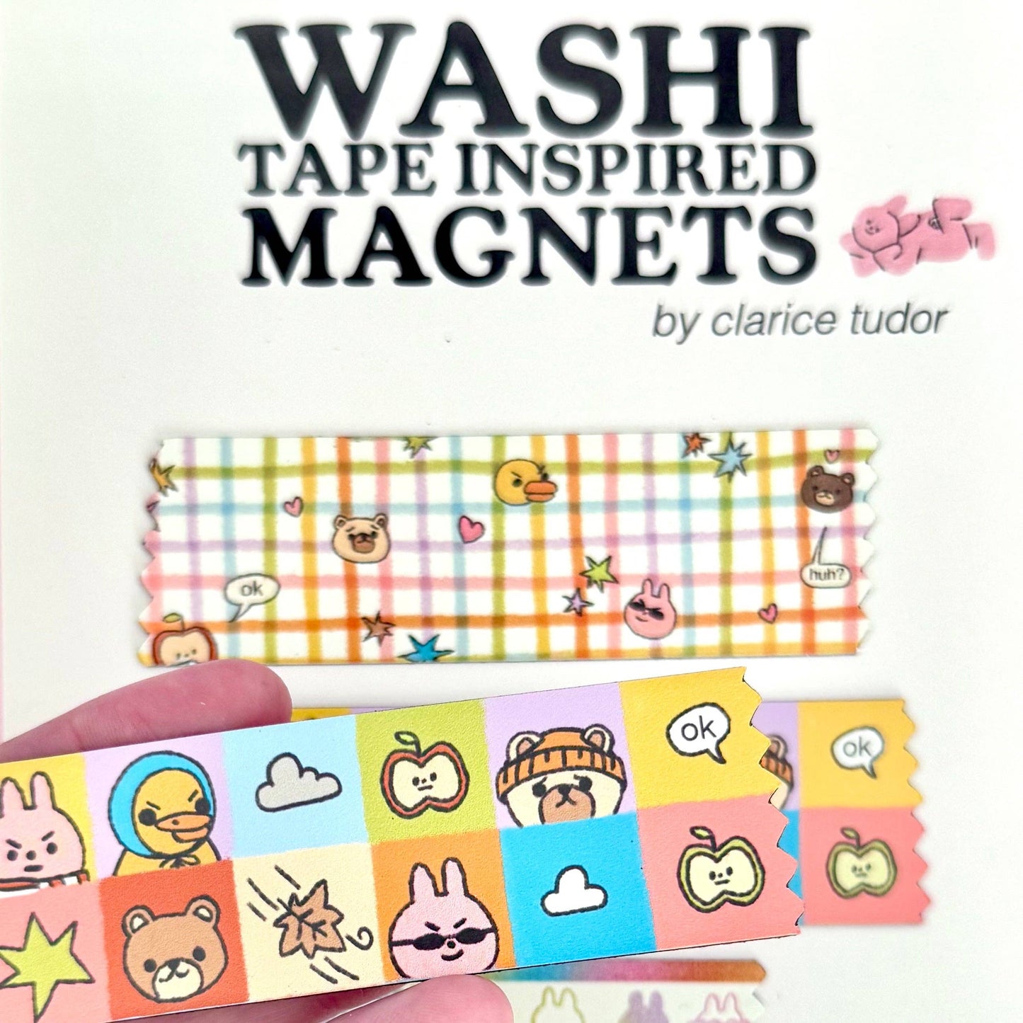 Washi Tape Magnet Set
