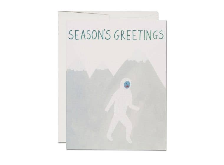Holiday Yeti holiday greeting card: Boxed Sets
