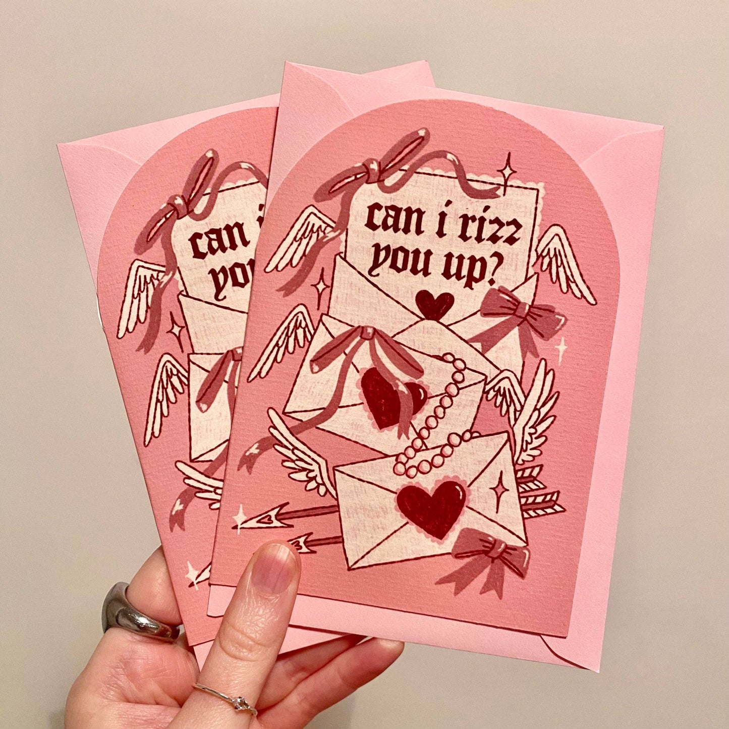 Rizz Valentine's Card