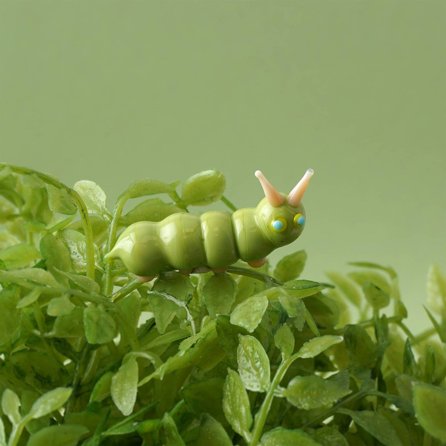 Handmade Glass Caterpillar