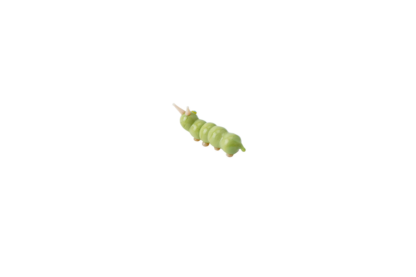 Handmade Glass Caterpillar