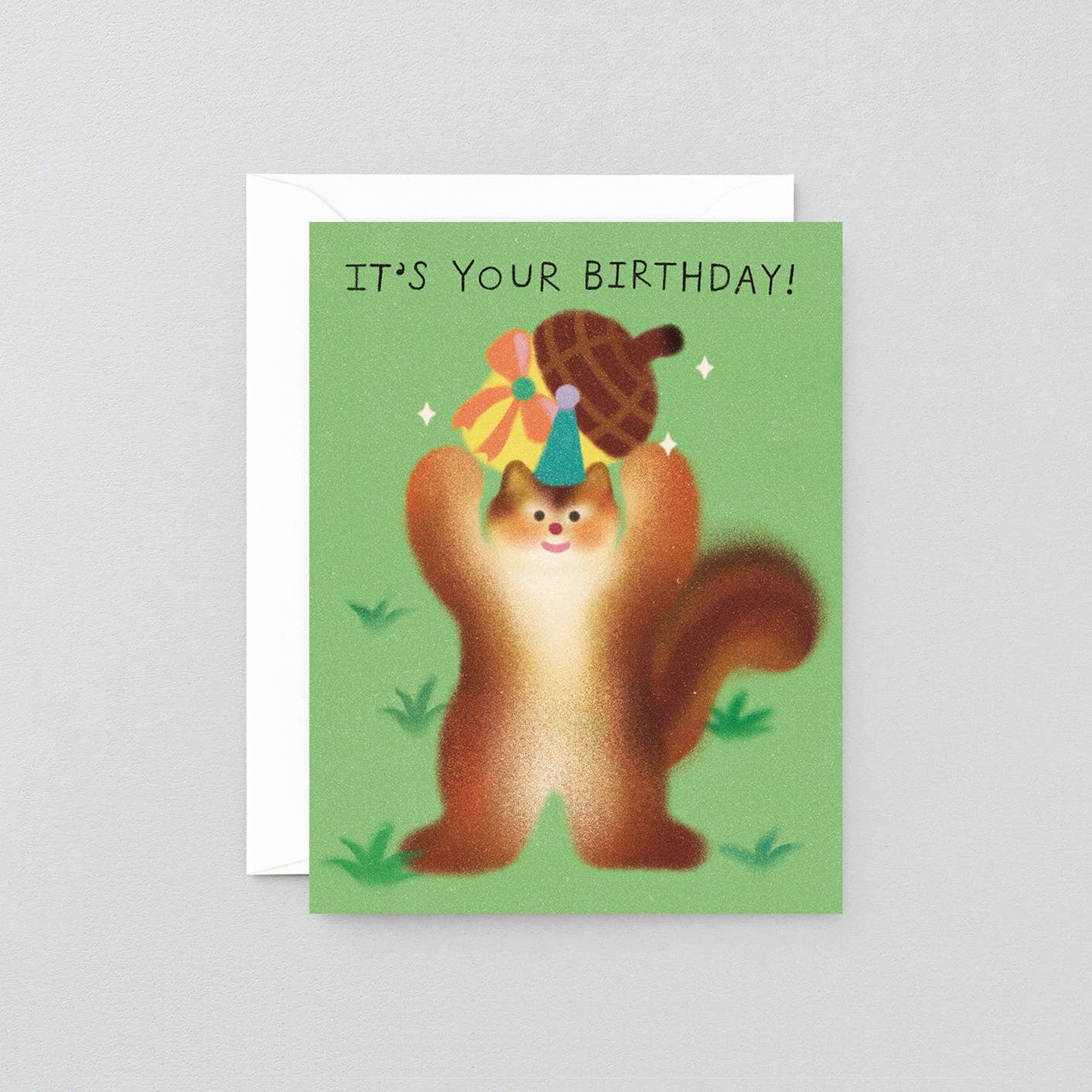 It's Your Birthday Squirrel Kids Greeting Card