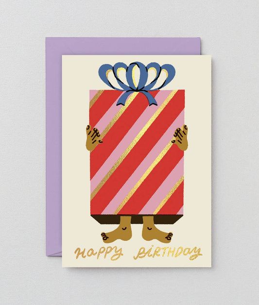 Happy Birthday Presents Greetings Card