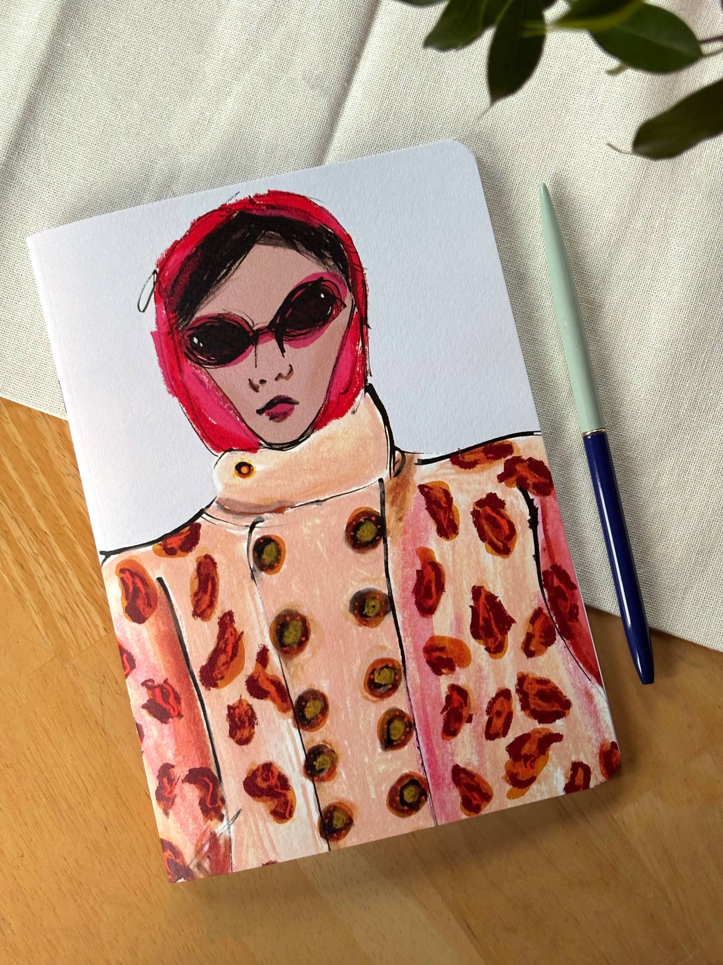 Sunglasses A5 Softcover Notebook