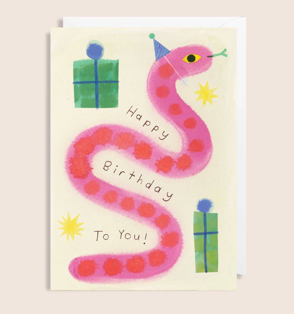 Birthday Card | Party Snake
