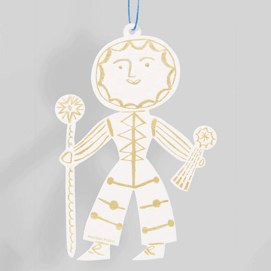 Sun Folk Ornament | Christmas Decoration | Holiday Ornament