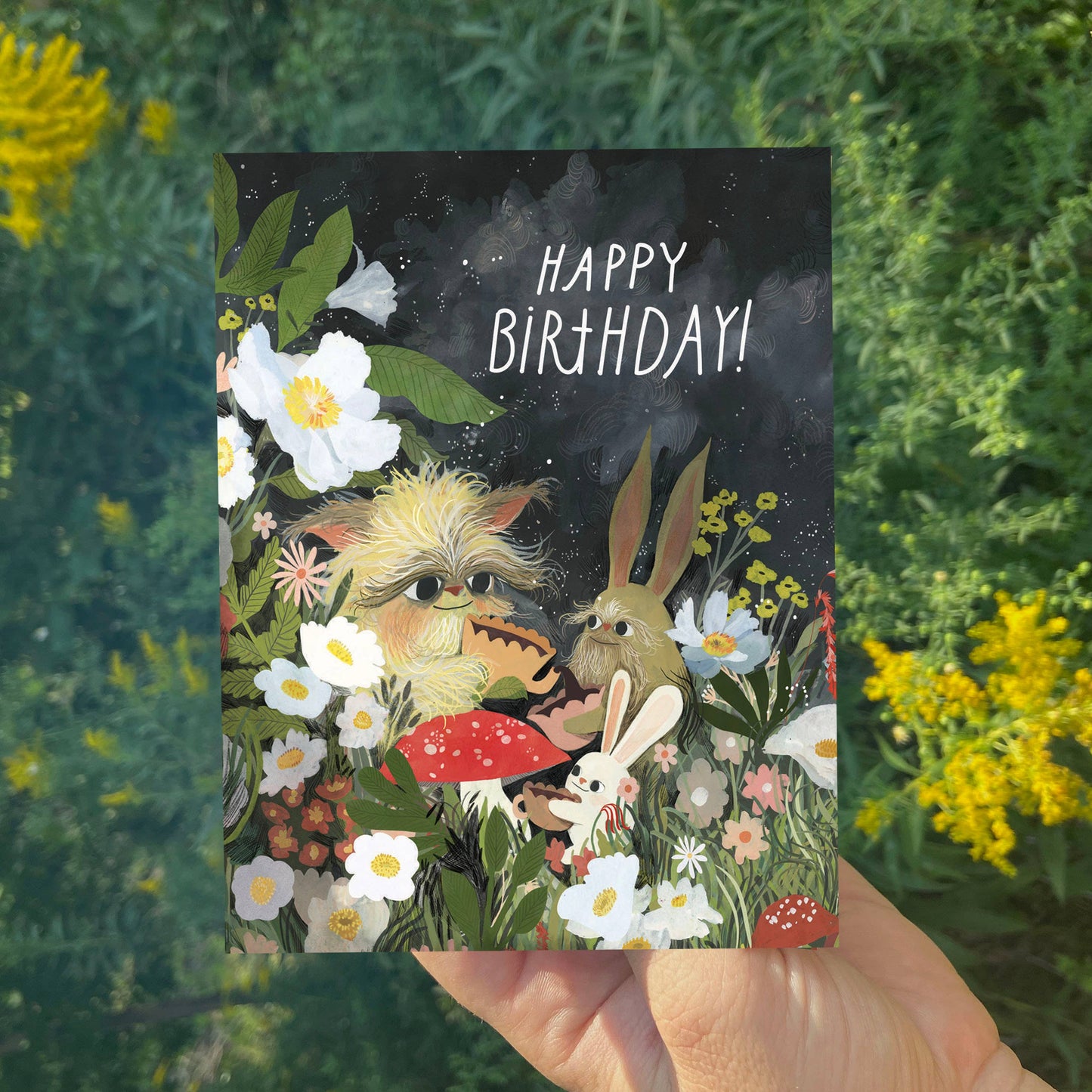 HAPPY BIRTHDAY GARDEN OF CREATURES