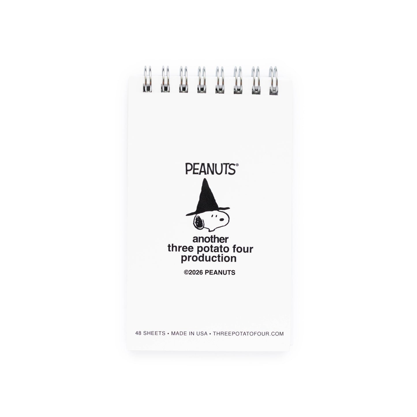 3P4 x Peanuts® Halloween - Snoopy Witch Mini Notebook