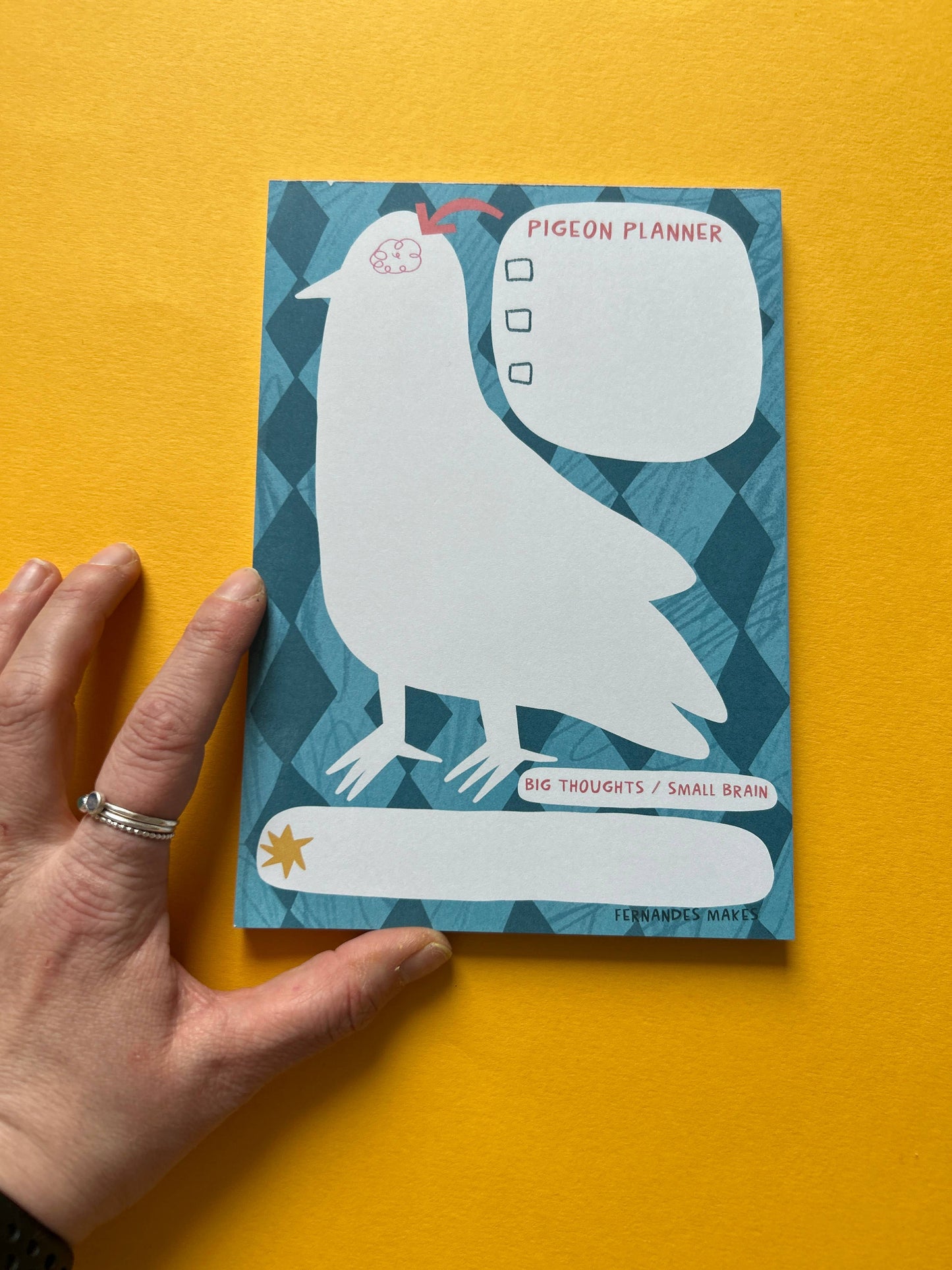 Pigeon Planner - A5 / Notepad / Pad