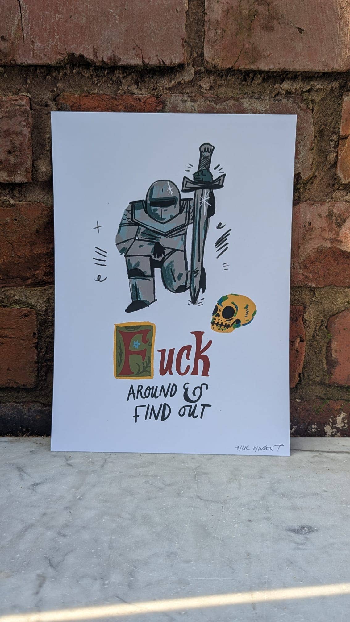 F around and find out print 