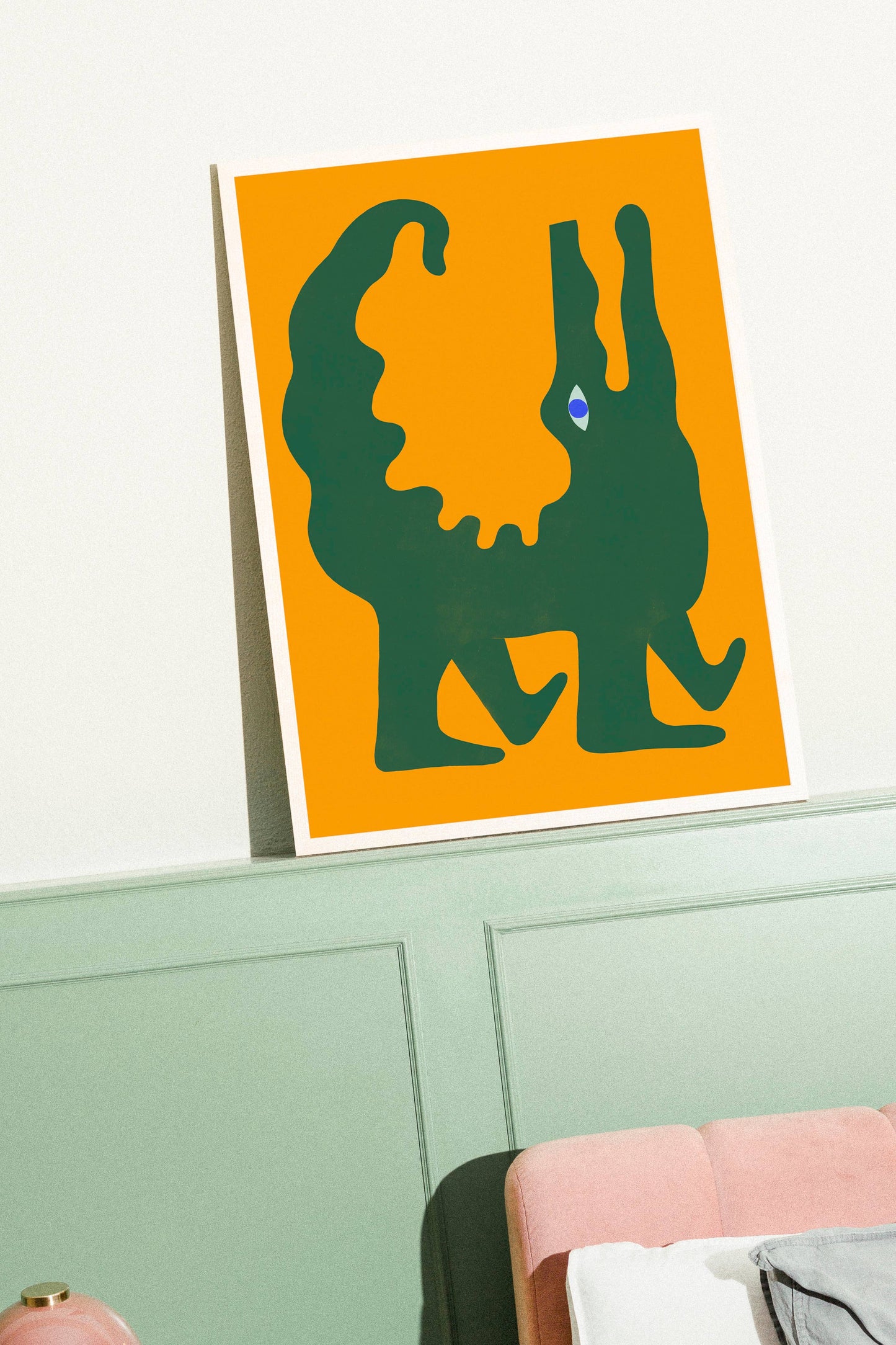 A3 Croco Art Print