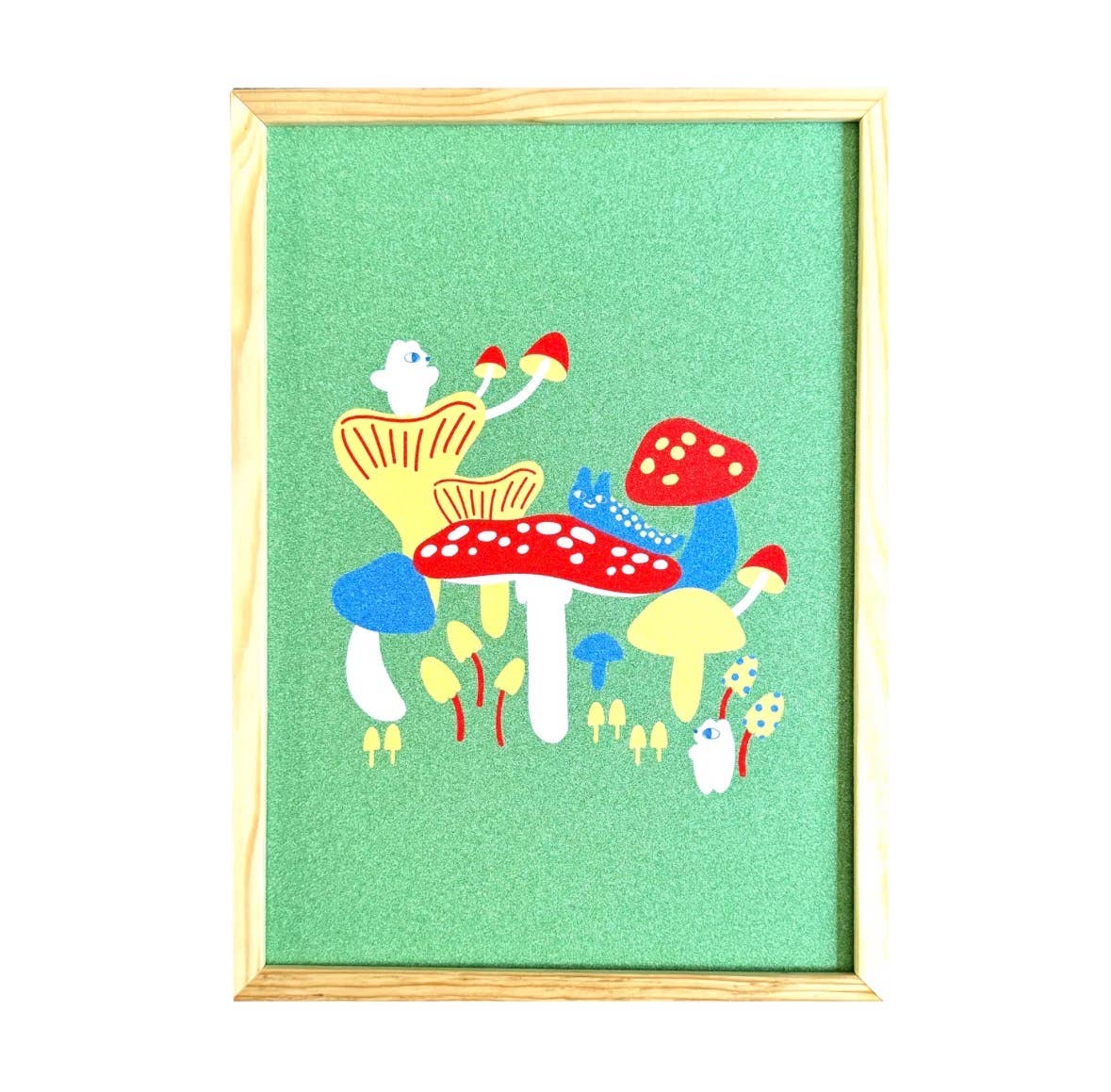 A4 Toadstool Art Print, Portrait