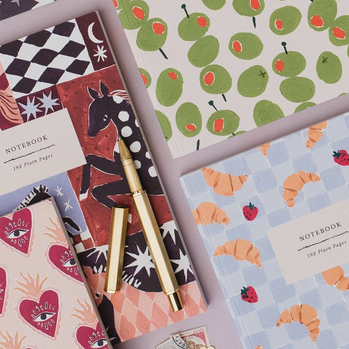 Wild & Free Notebook | Plain Page Journal | Notebooks