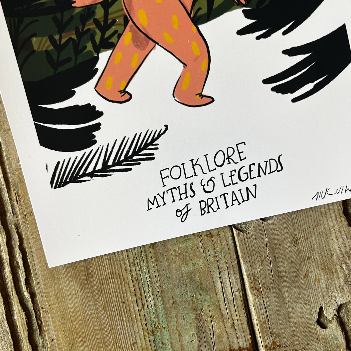 Mr blobby print 