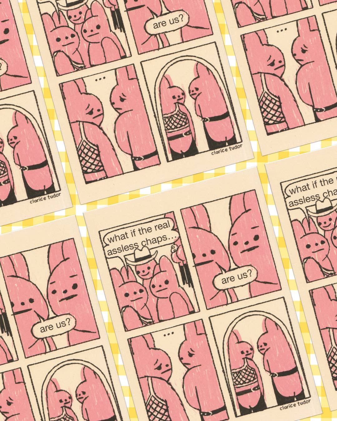 Assless Chaps A5 Print