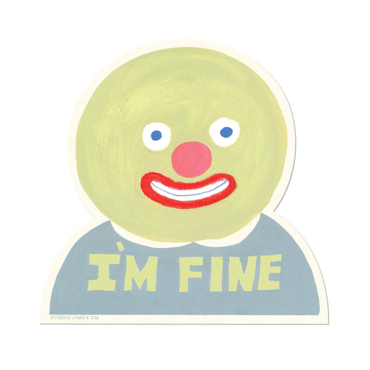 I'm Fine sticker: Single