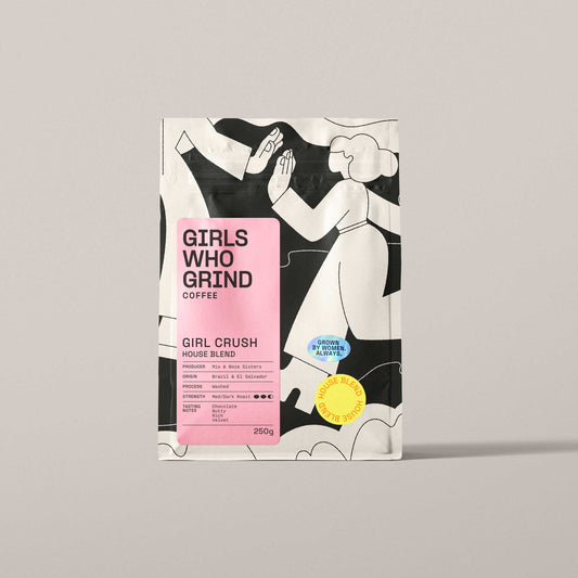 Coffee Beans, Girl Crush, houseblend coffee.: French Press / 250g
