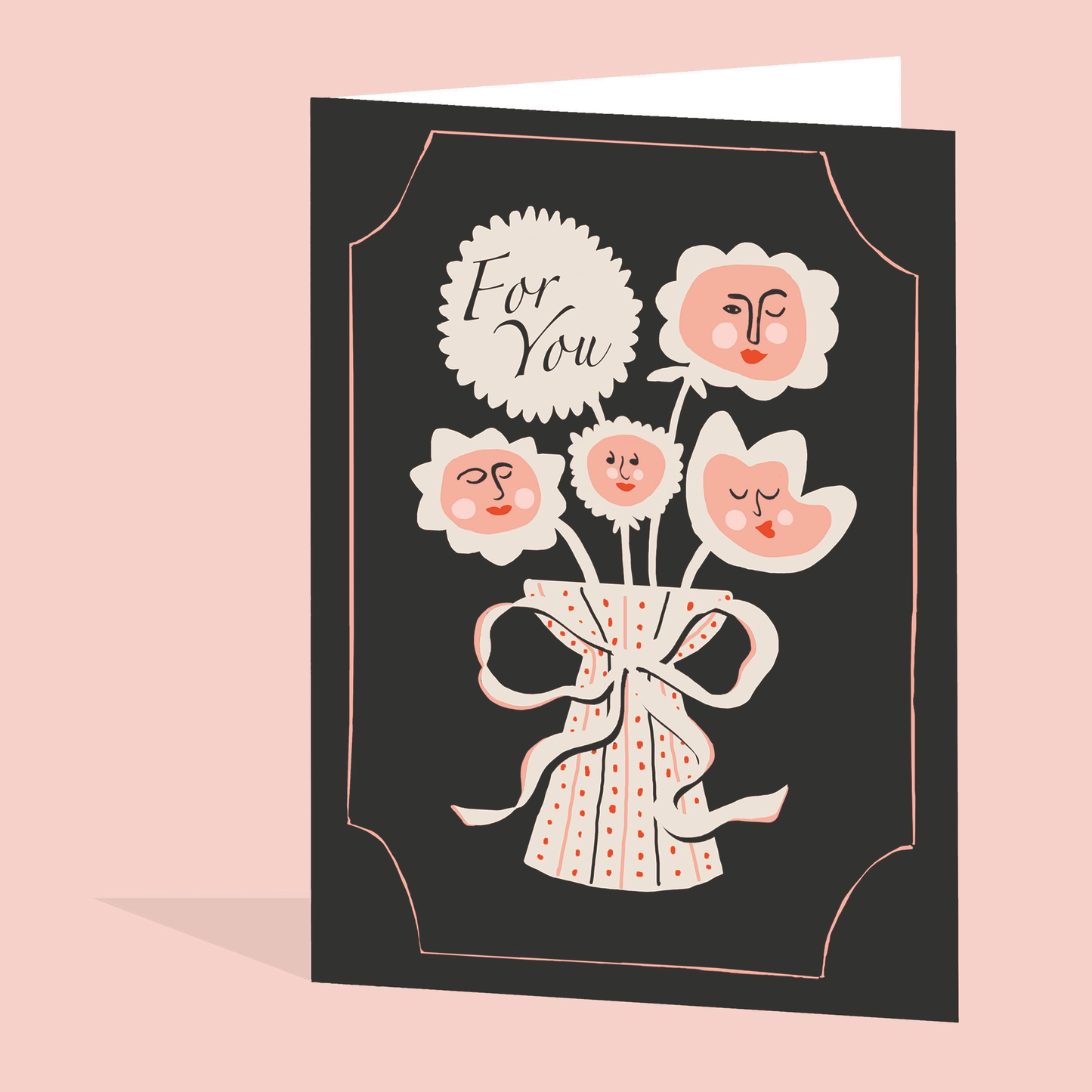 For You! - floral everyday card