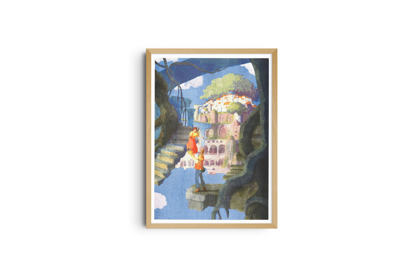A3 poster - Miyazaki/Castle in the Sky - Hifumiyo
