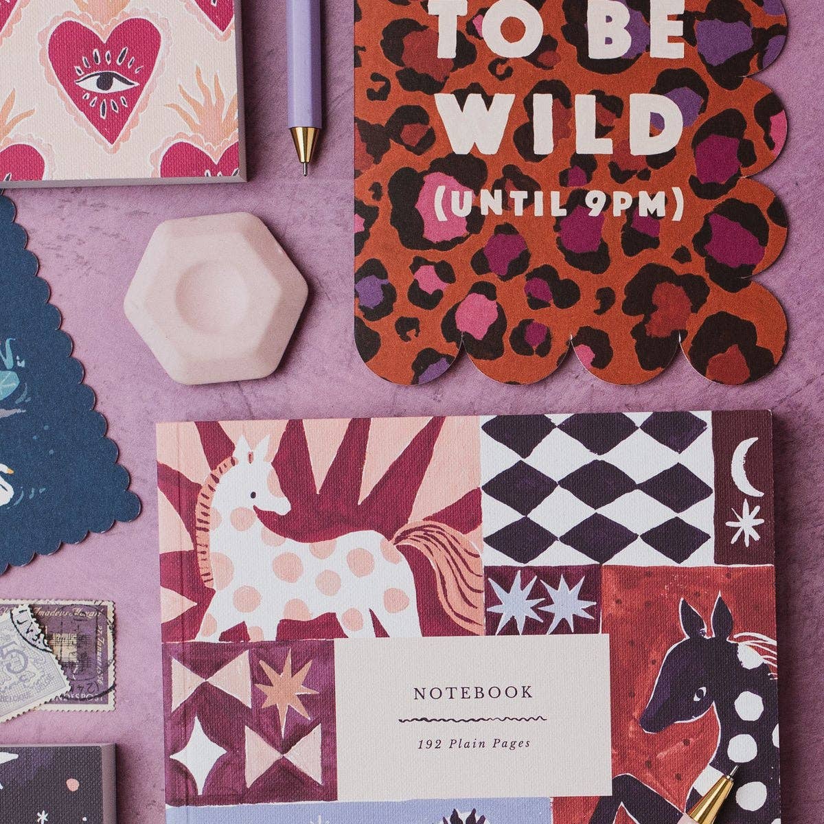 Wild & Free Notebook | Plain Page Journal | Notebooks