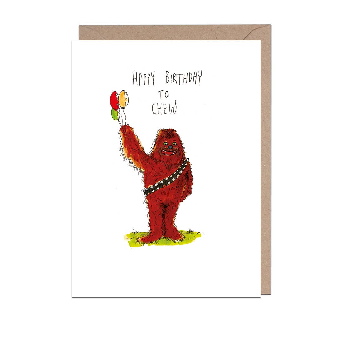HAPPY BIRTHDAY TO CHEW Card