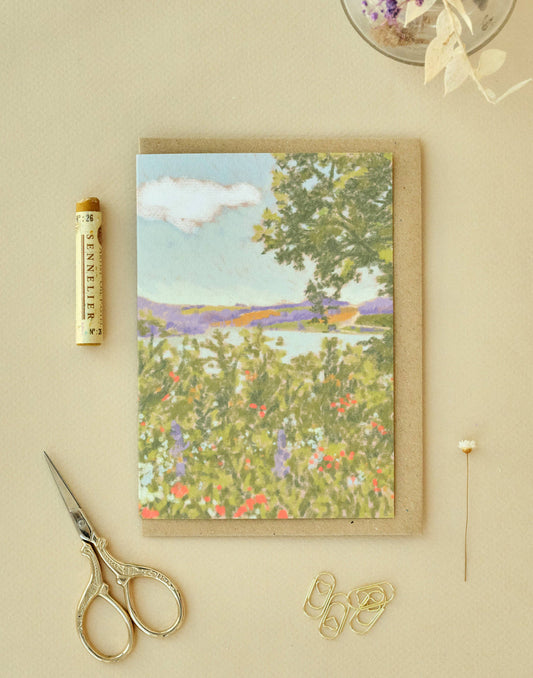 Monpardiac Landscape Greetings Card