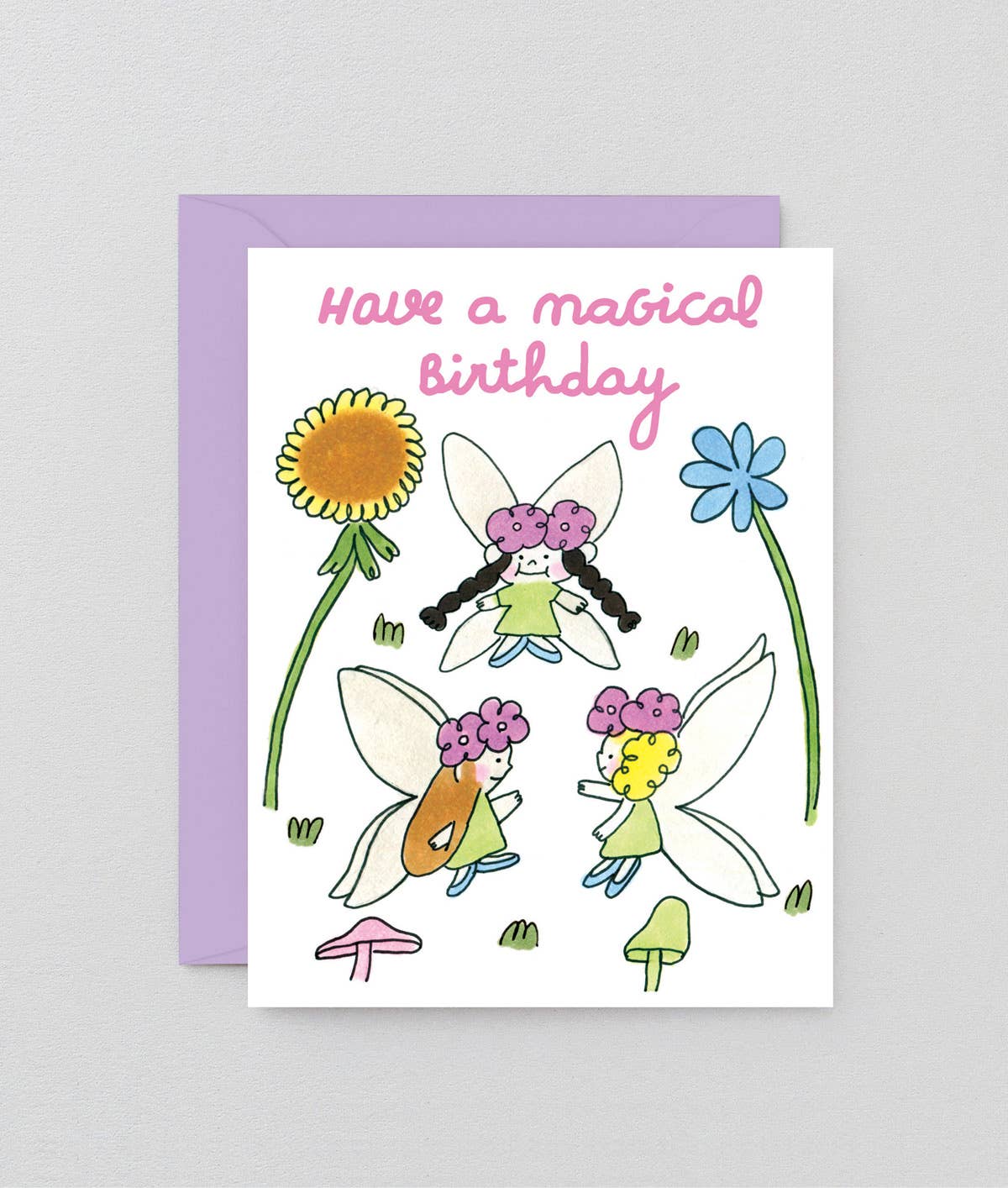 Have a Magical Birthday Fairies Kids Greeting Card
