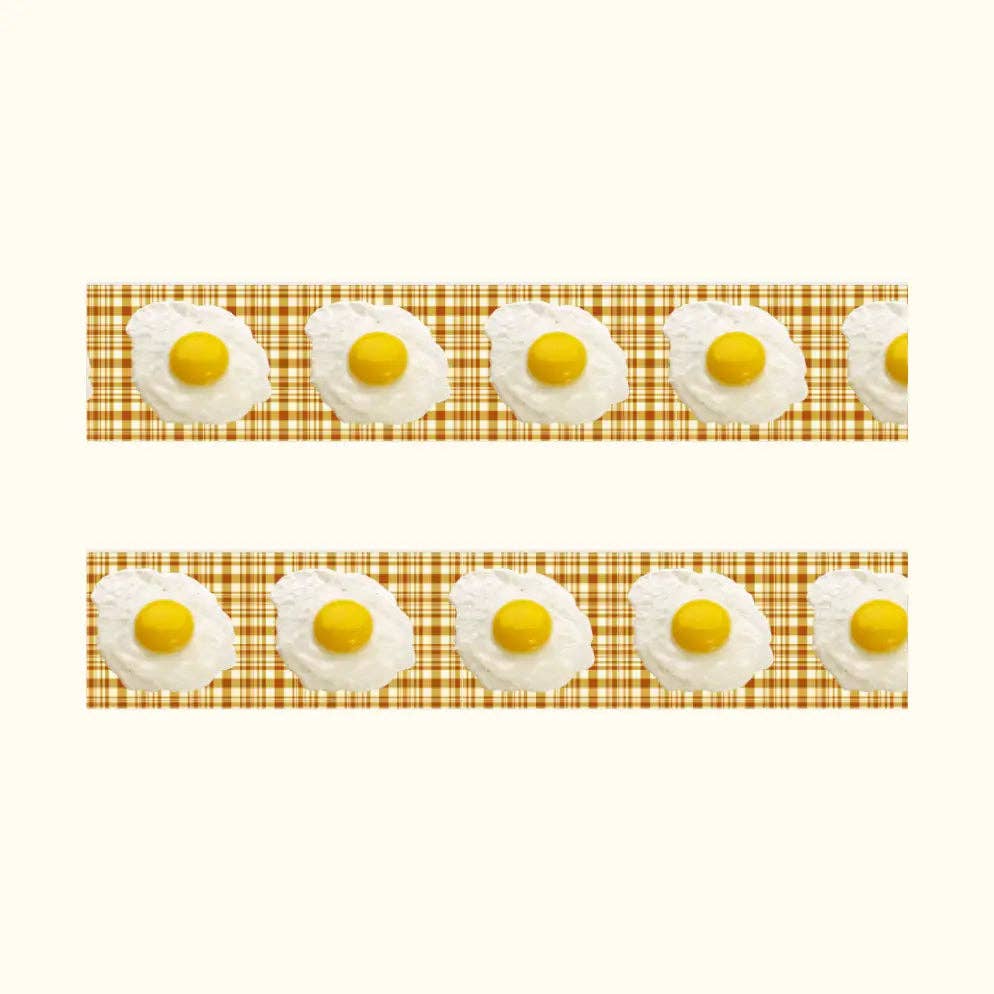 Fried Egg Washi Tape 