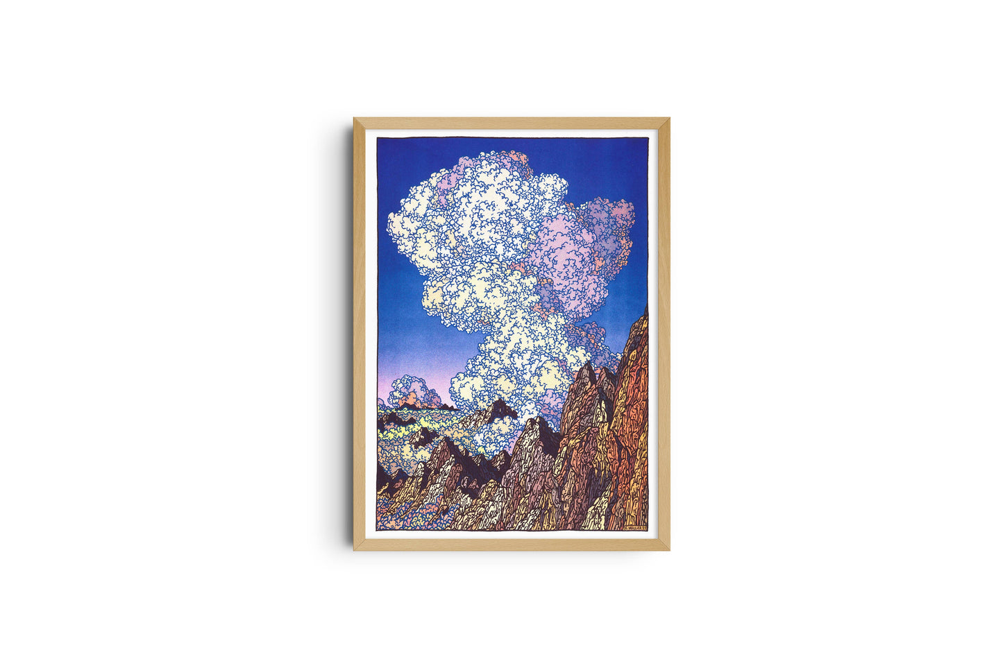 A3 poster - Clement Vuillier - Les Dents du Midi