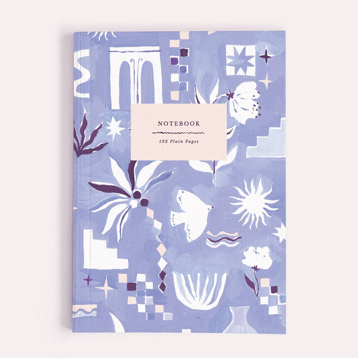 Medina Blue Notebook | Plain Page Journal | Blank Notebooks