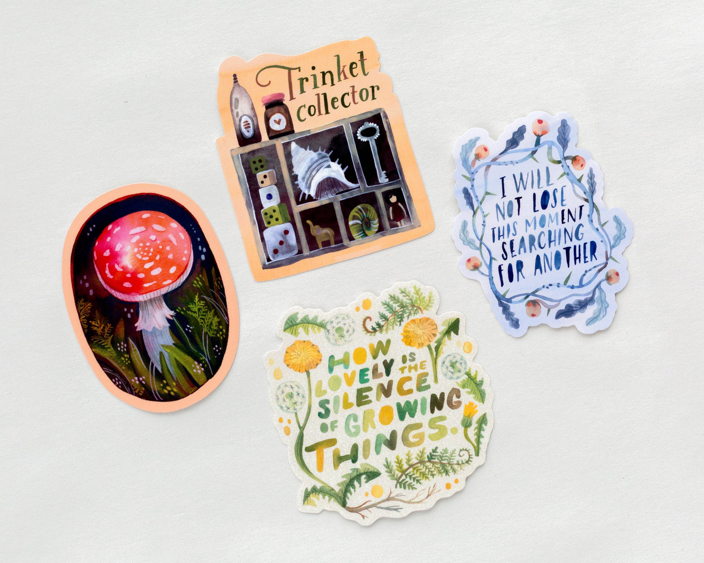 Vinyl Sticker — The Silence Of Growing Things