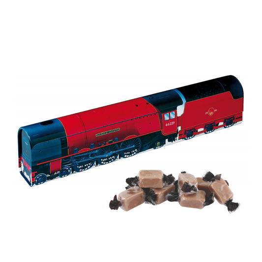 Duchess Of Hamilton Train Tin With Fudge