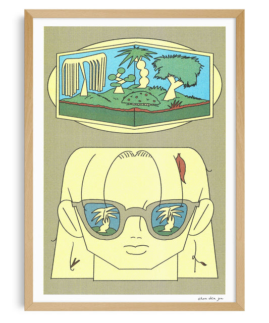 A3 Poster - Chou Chia Yu - If I could collect trees...