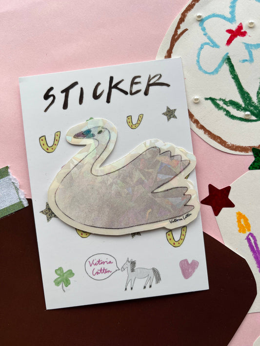 Swan animal pal sticker
