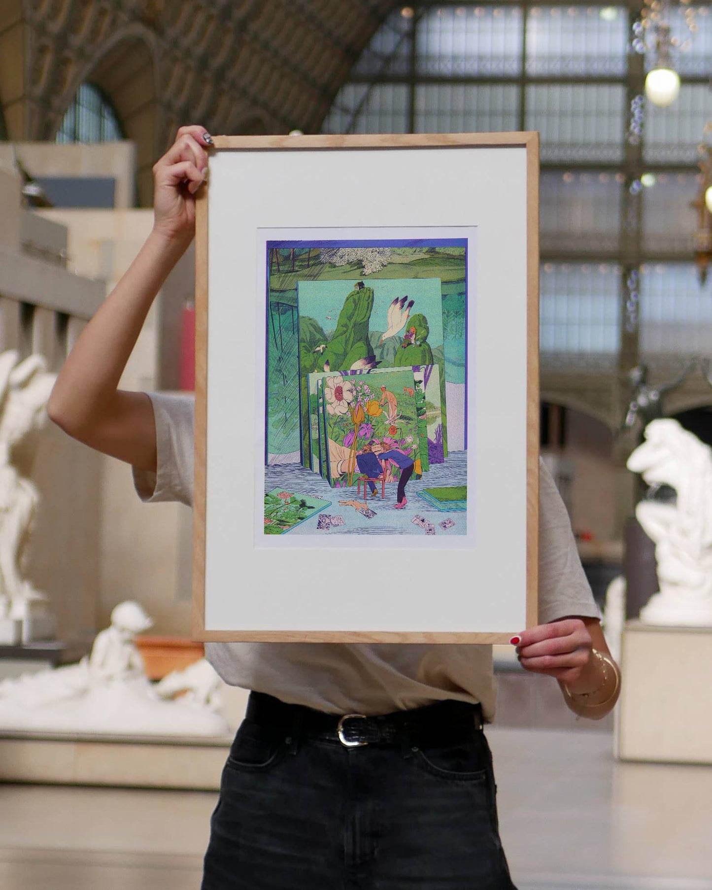 Musée d’Orsay Special: A3 Poster - The Painter's Studio - Karlotta Freier