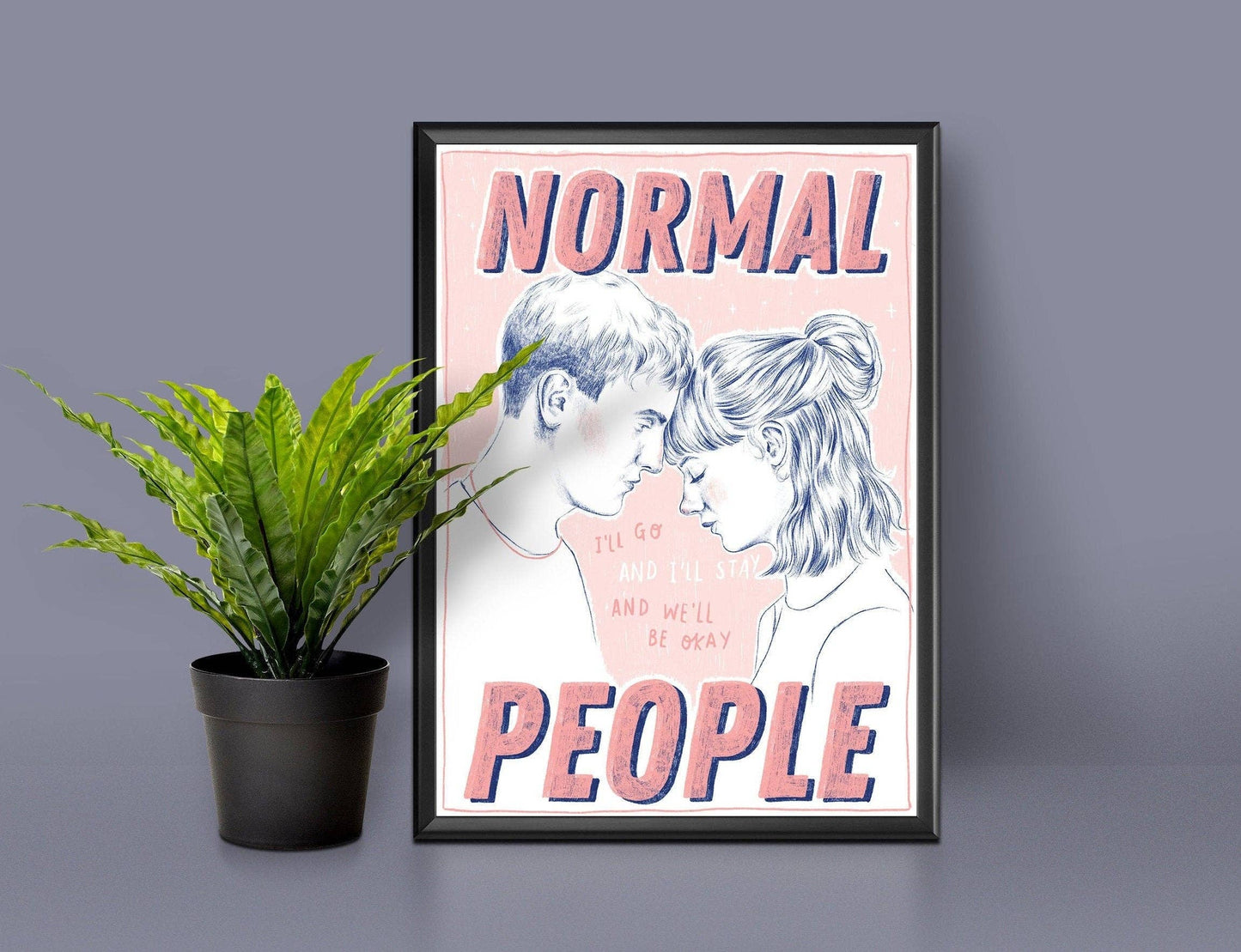 Normal People A4 Print