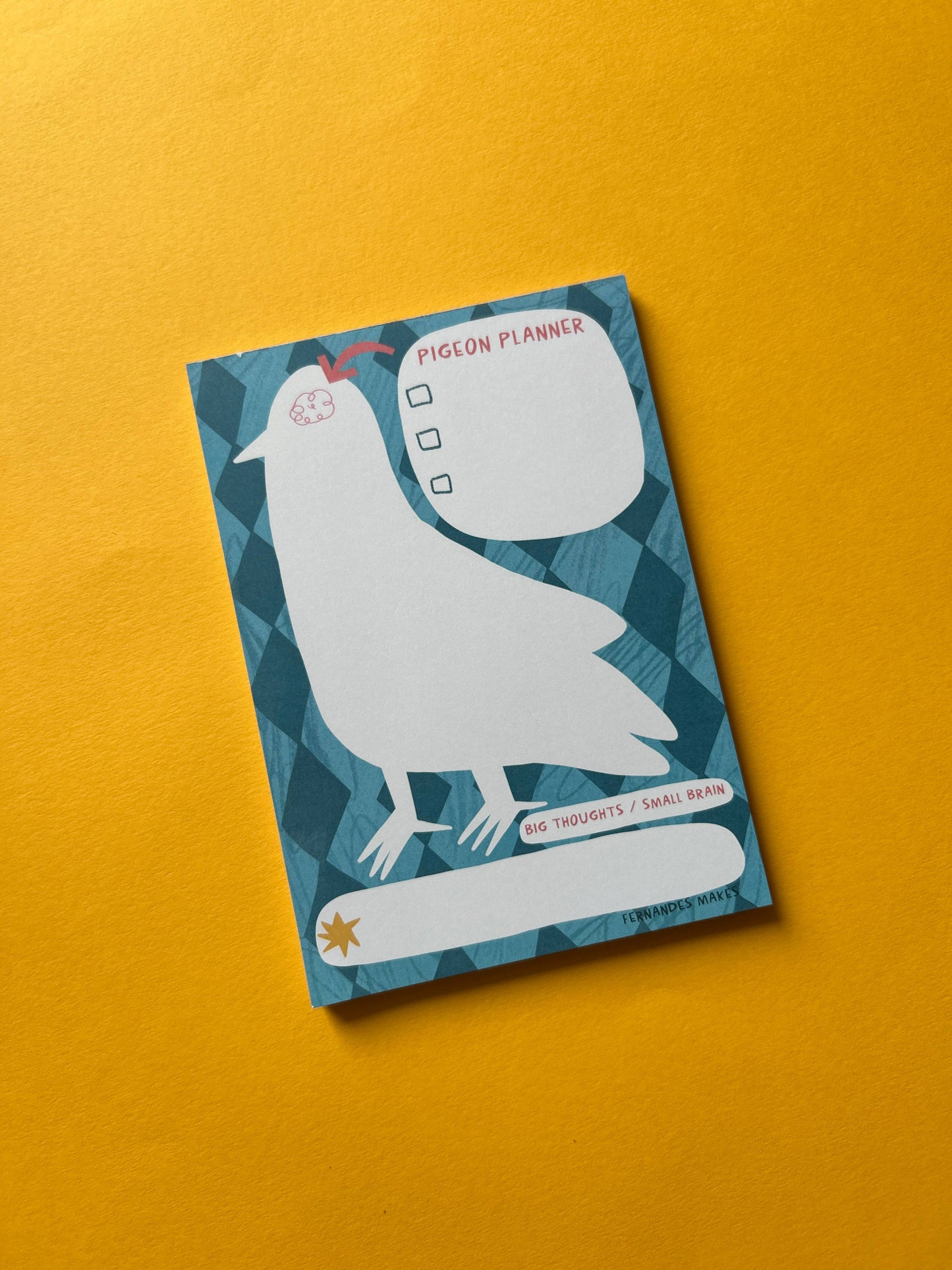 Pigeon Planner - A5 / Notepad / Pad