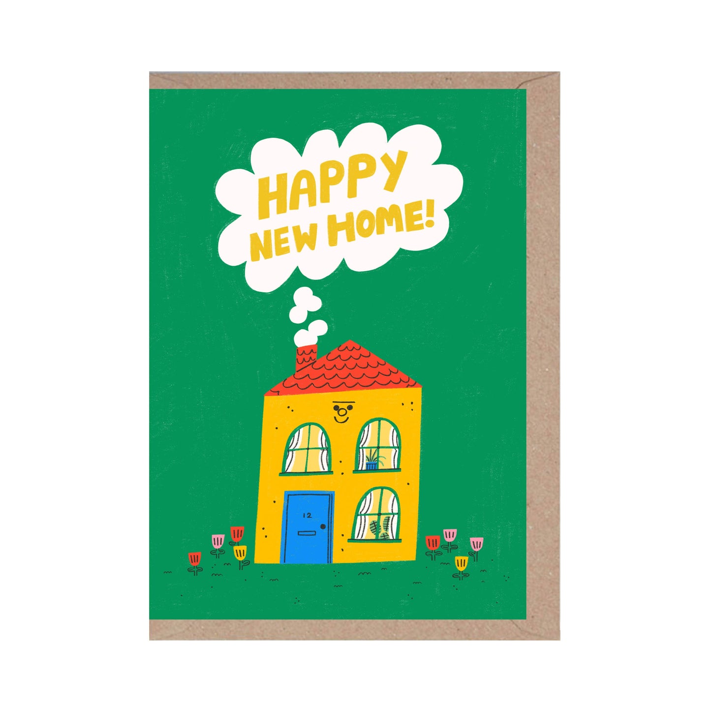 Happy New Home Gild Foil Card