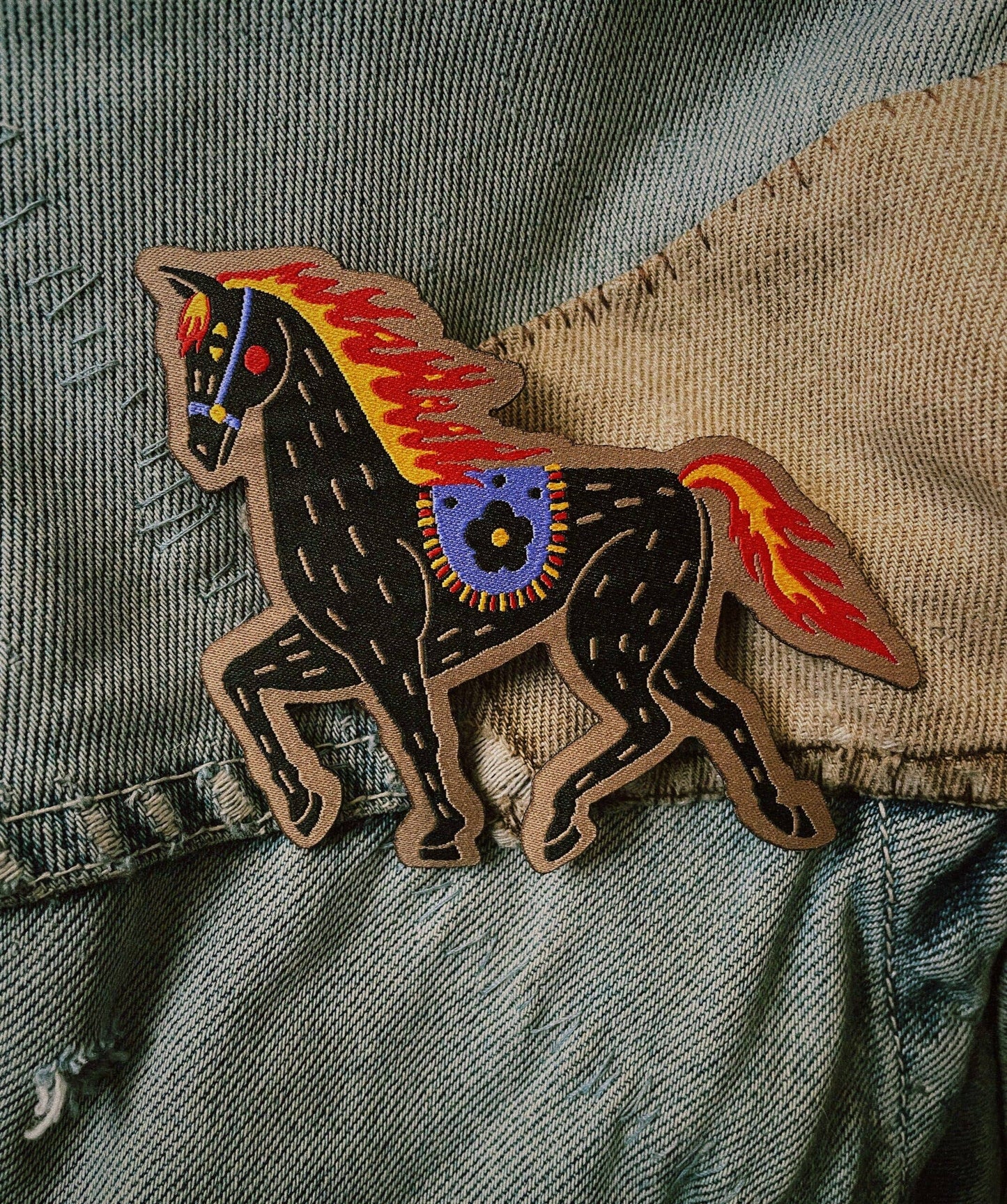Fire Horse Patch