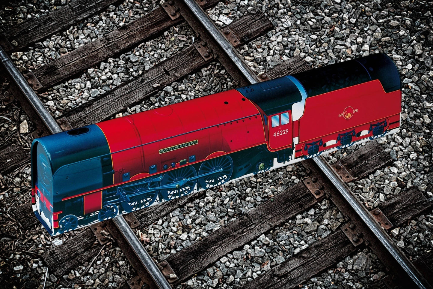 Duchess Of Hamilton Train Tin With Fudge