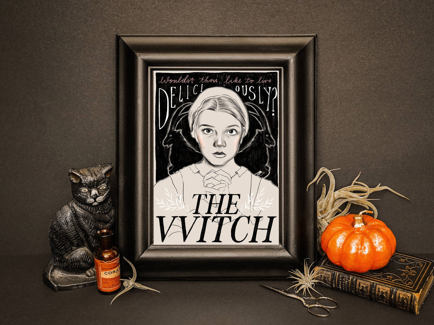 The VVitch A4 Art Print