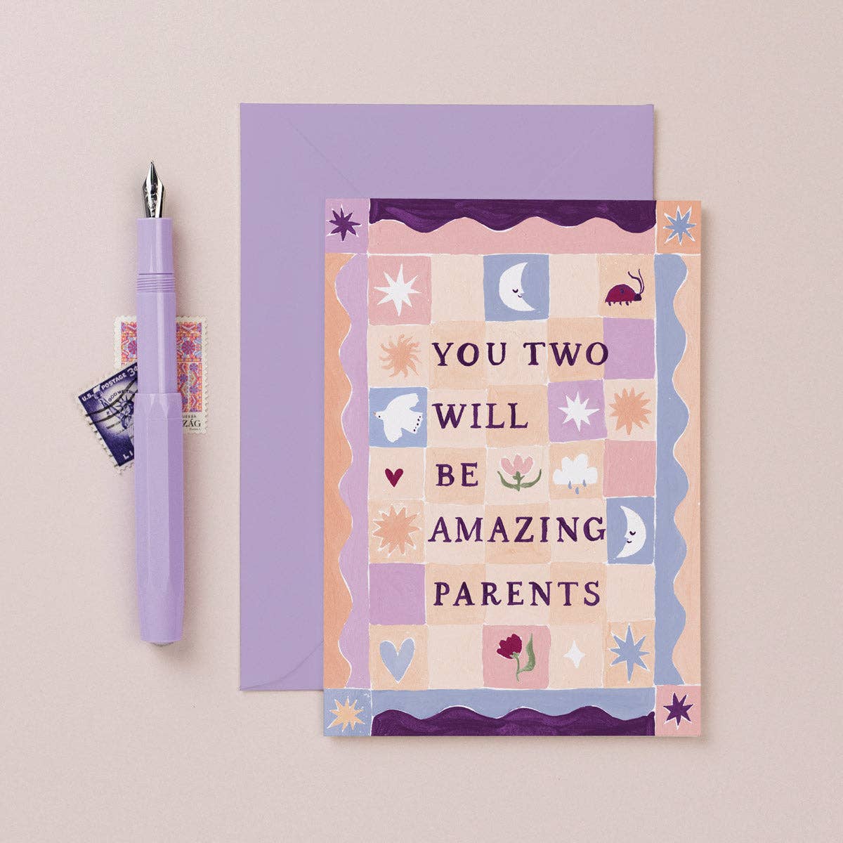 You'll Be Amazing Parents Card | New Parents Baby Cards