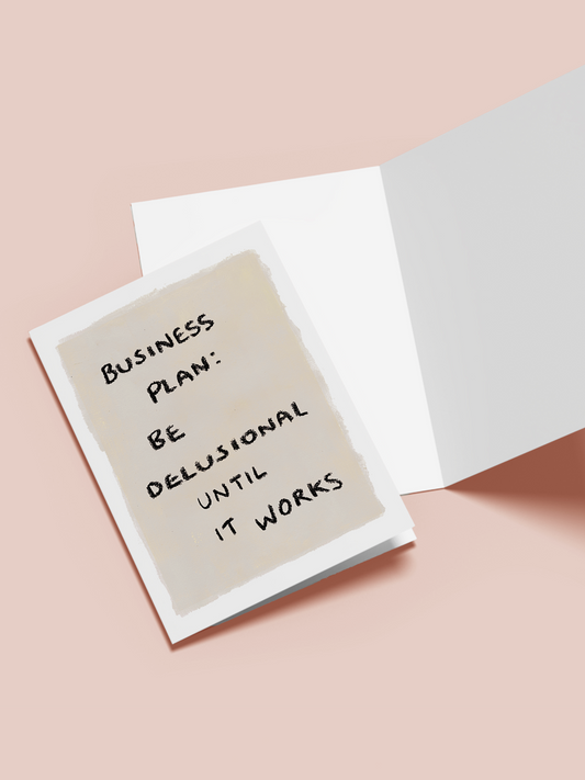 Business Plan Card