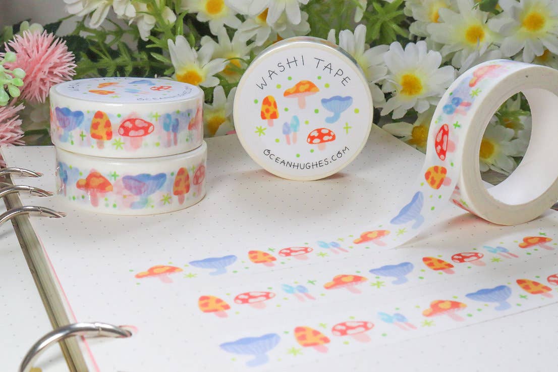 Mushroom Washi Tape