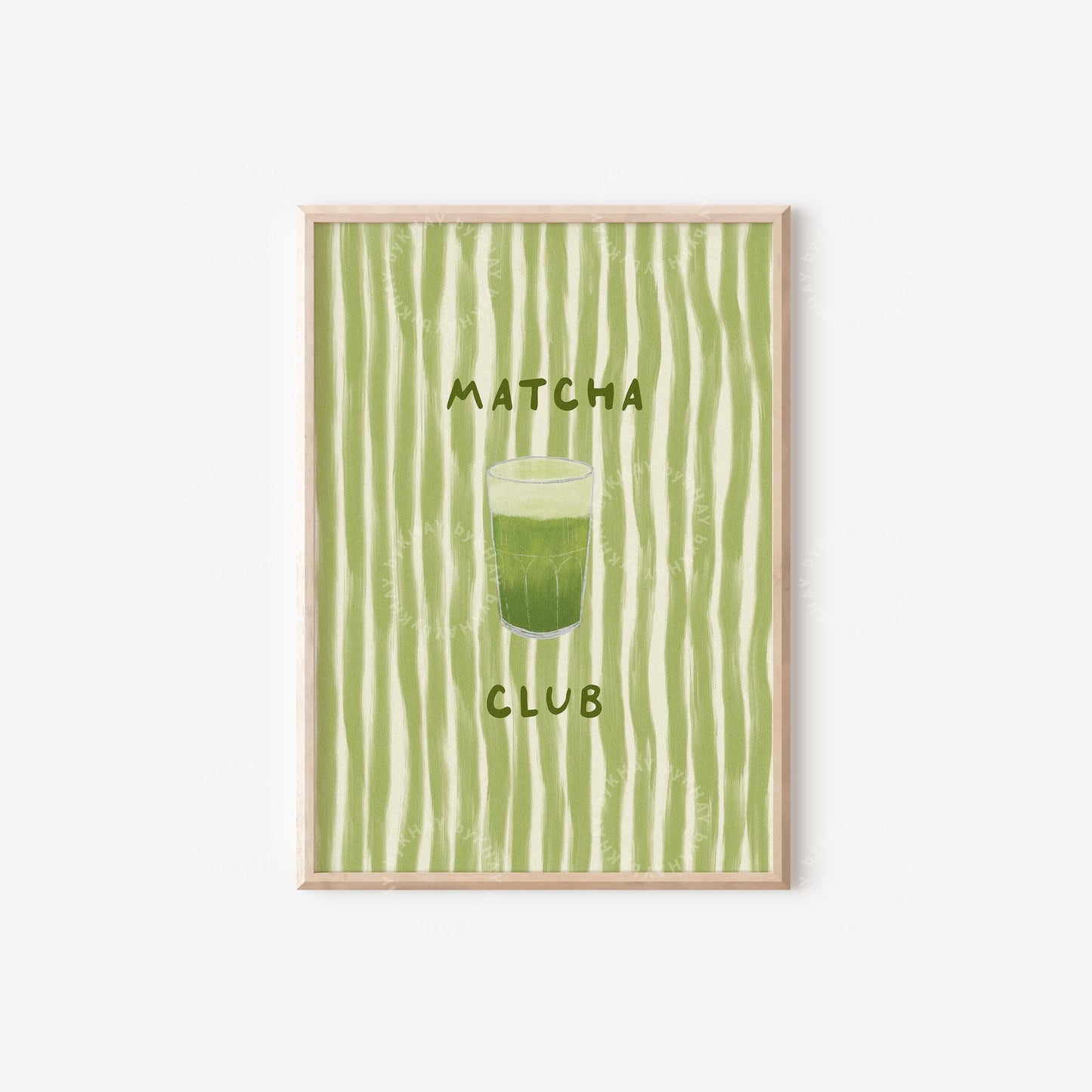 Matcha Club Print:A4 - 8.3 x 11.7"